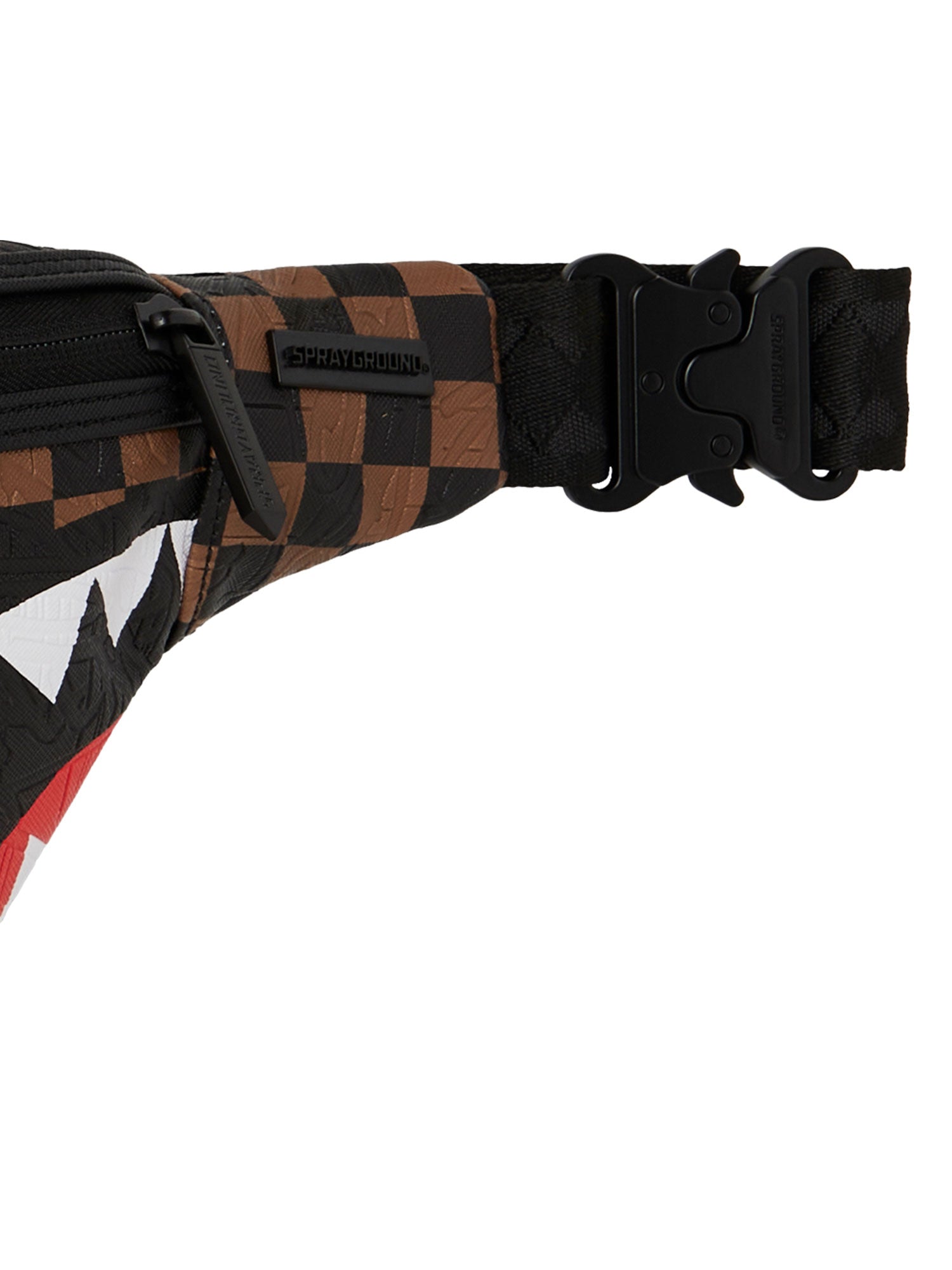 SPRAYGROUND CHECK 2 EMBOSS SAVVY CROSSBODY