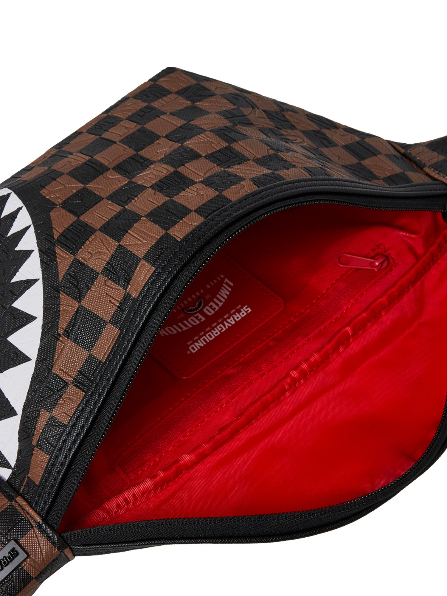 SPRAYGROUND CHECK 2 EMBOSS SAVVY CROSSBODY