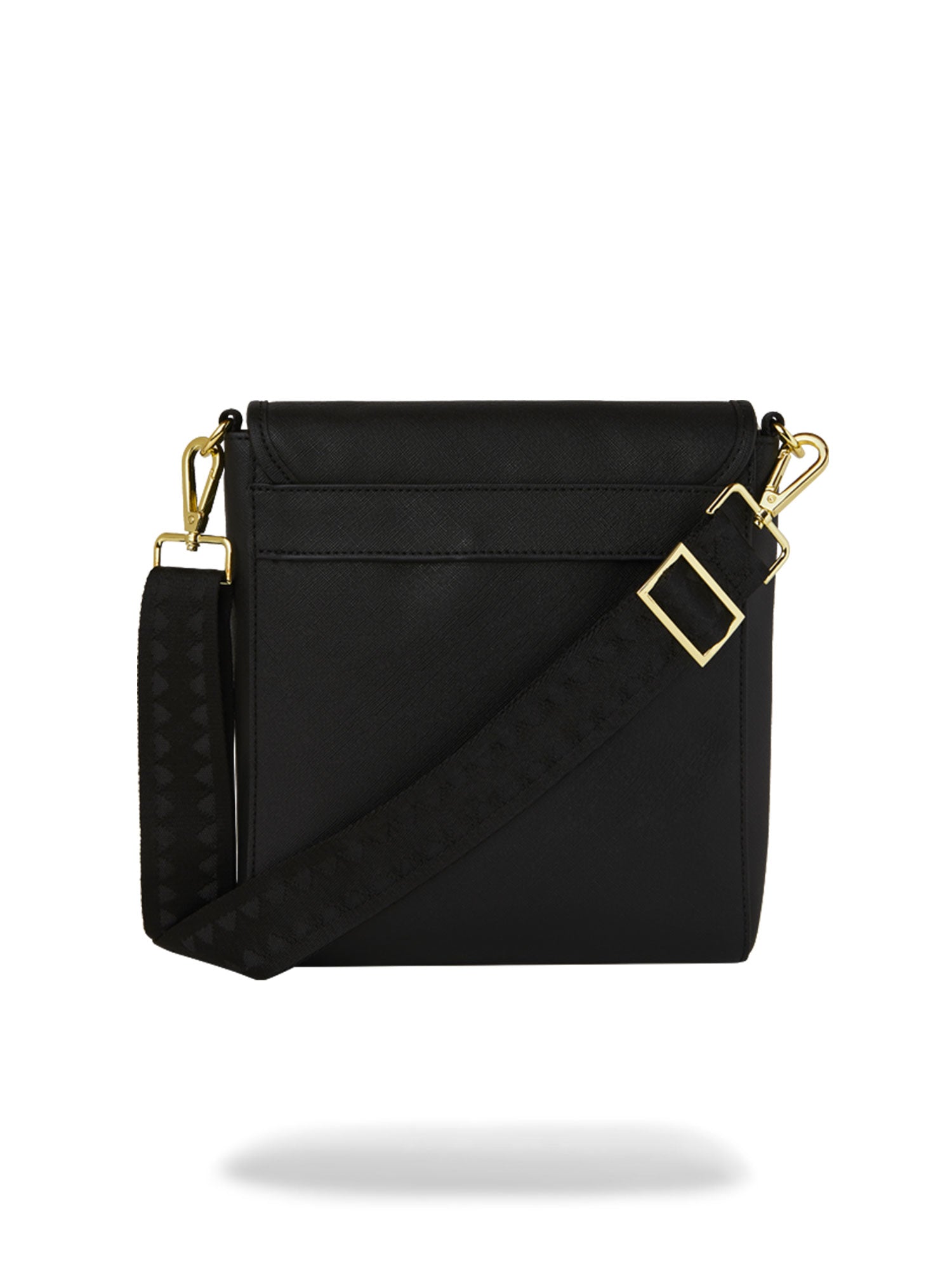 SPRAYGROUND GOLD AND DANGEROUS MESSENGER BAG