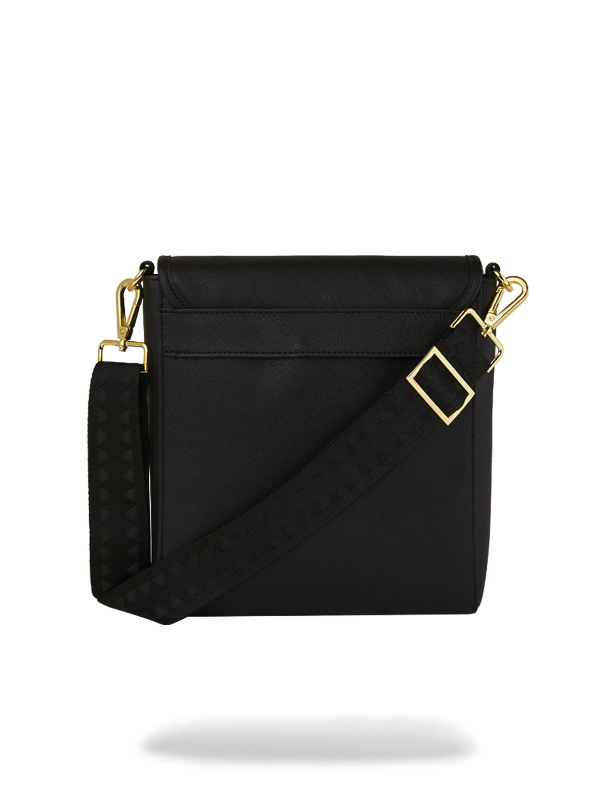 SPRAYGROUND GOLD AND DANGEROUS MESSENGER BAG