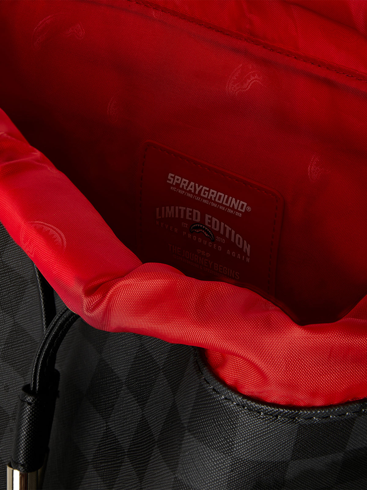 SPRAYGROUND SPRITZ BLACK MONTE CARLO BACKPACK