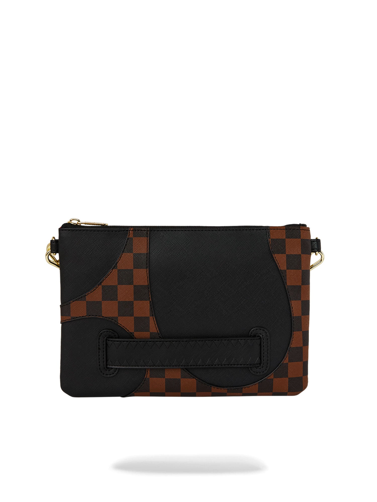 SPRAYGROUND JETSTREAM BROWN CROSSOVER CLUTCH
