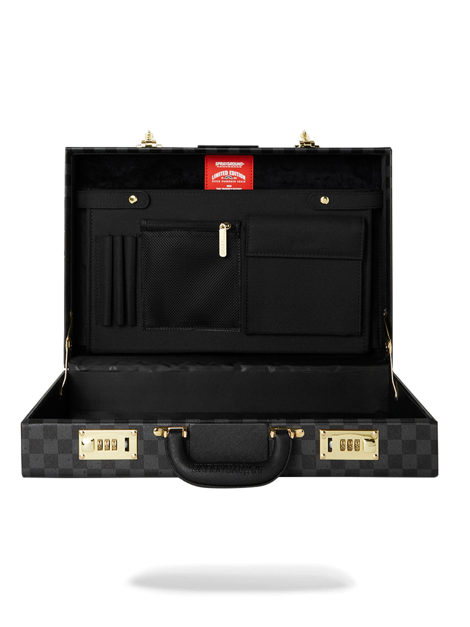 SPRAYGROUND SPRITZ BLACK BRIEFCASE