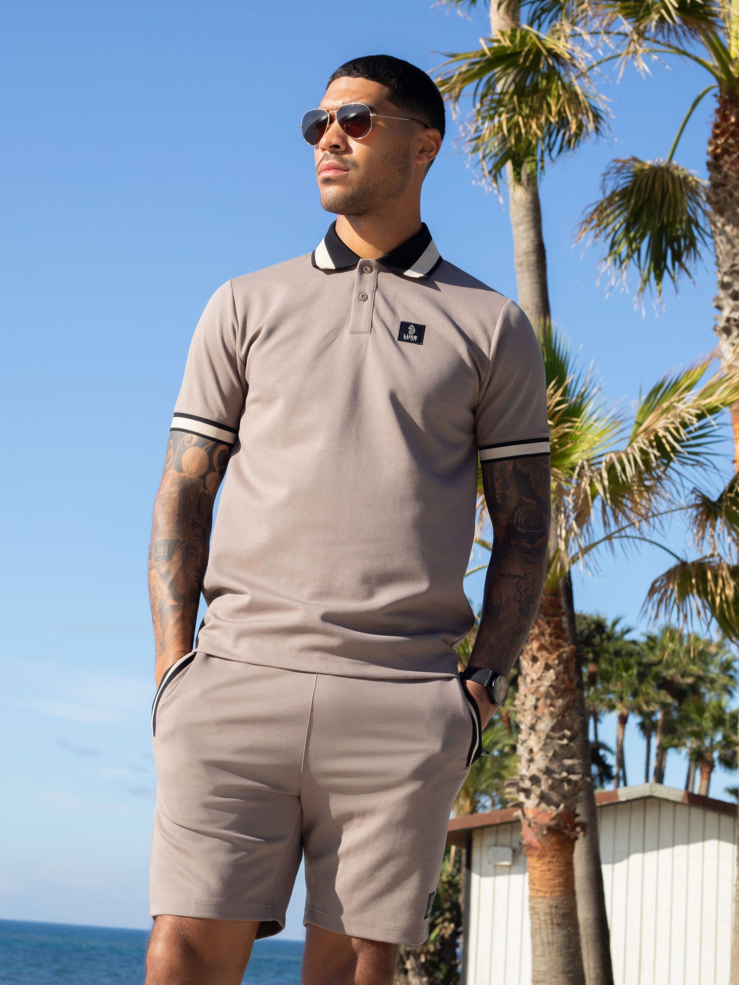 MAKATI POLO SHORT SET