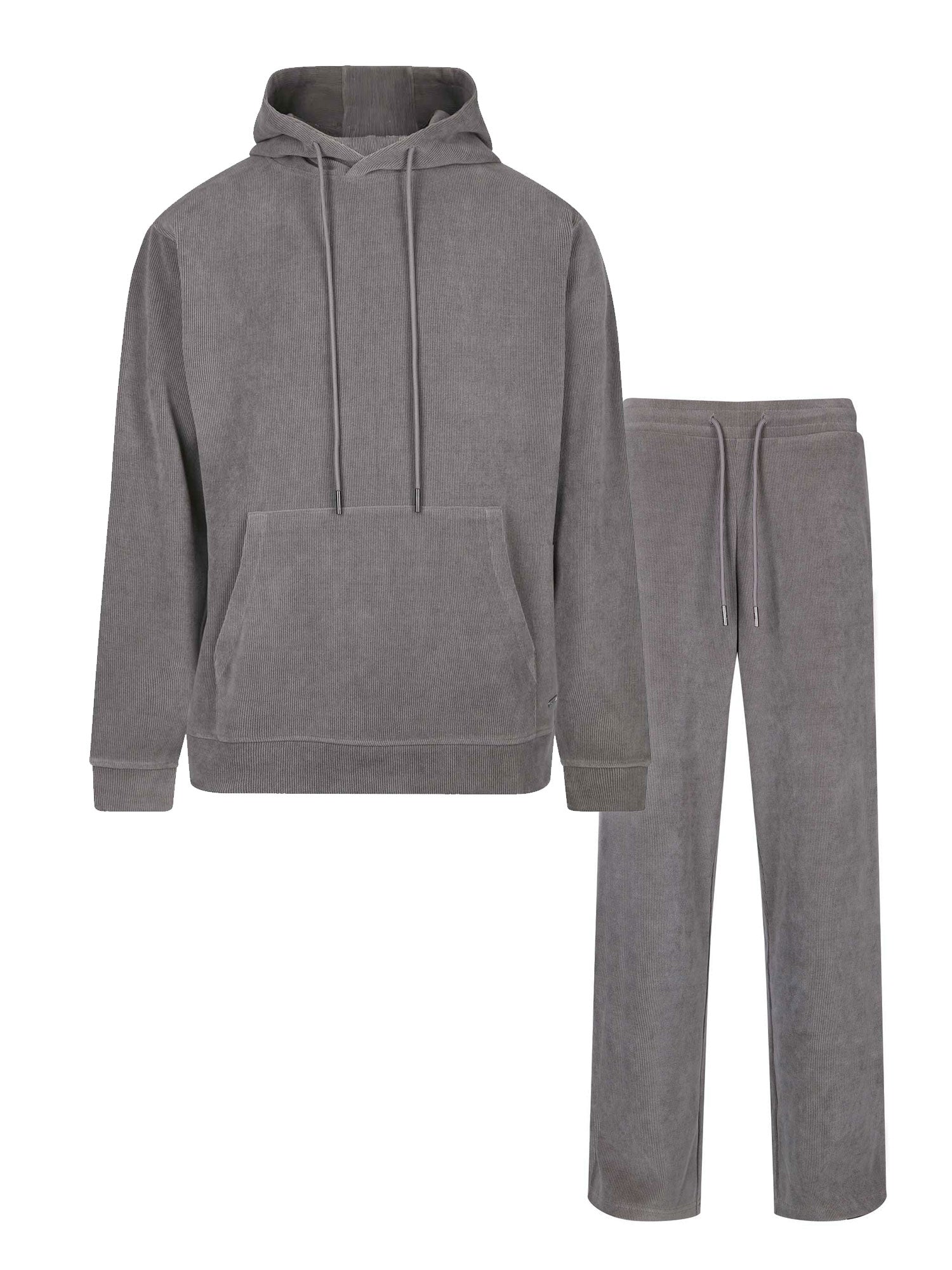 Luke 1977 Men's Grey Bushwick Cord Tracksuit | Vintage – Luke1977