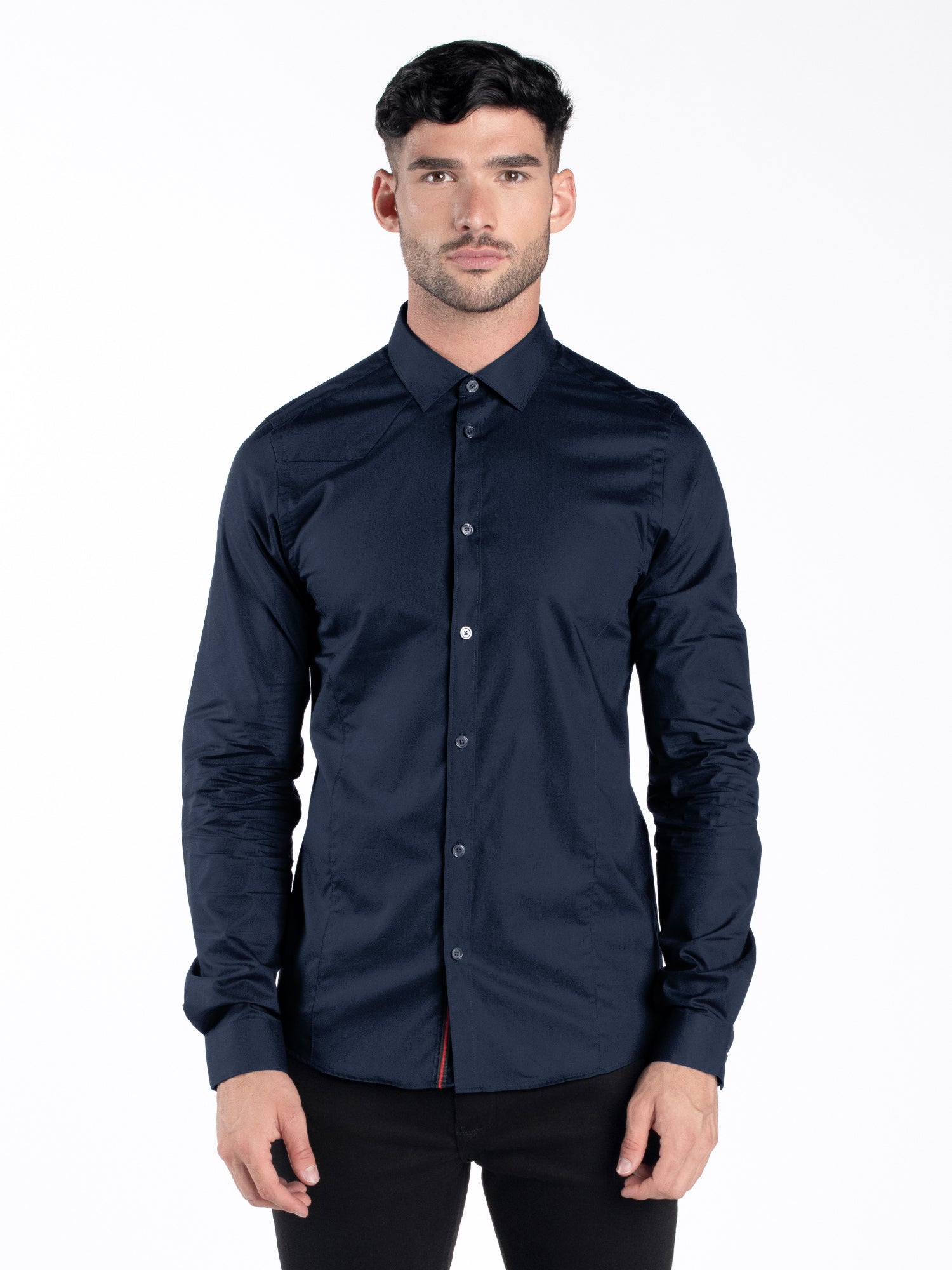 THE BUTCHERS PENCIL SLIM FIT SMART SHIRT