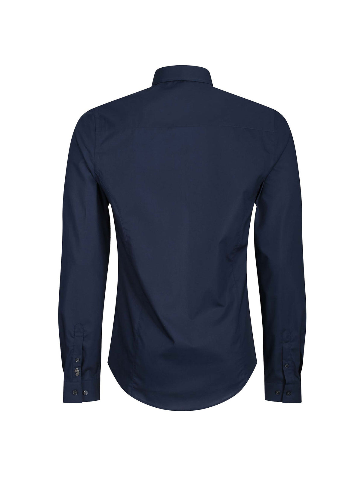 The Butchers Pencil Slim Fit Smart Shirt - Navy