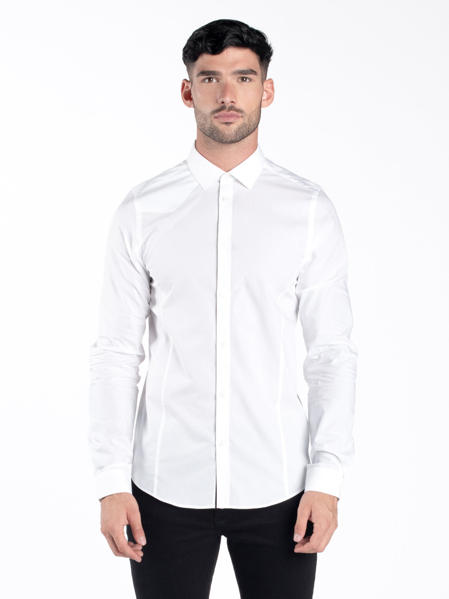 THE BUTCHERS PENCIL SLIM FIT SMART SHIRT
