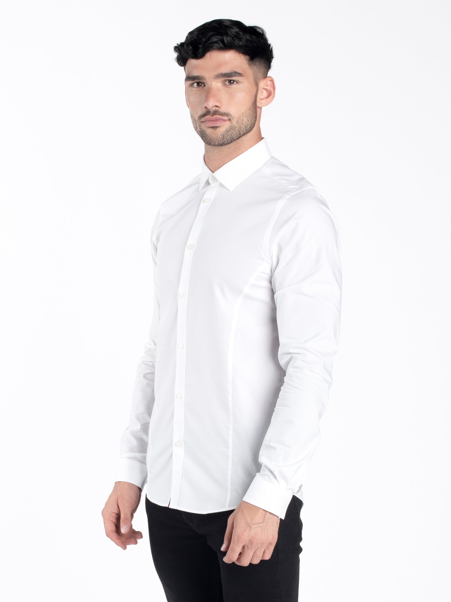 THE BUTCHERS PENCIL SLIM FIT SMART SHIRT