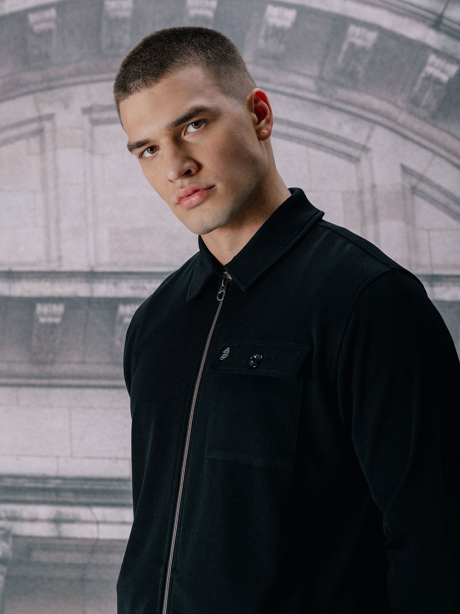 CONCORD STRETCH CORD TEXTURED JACKET