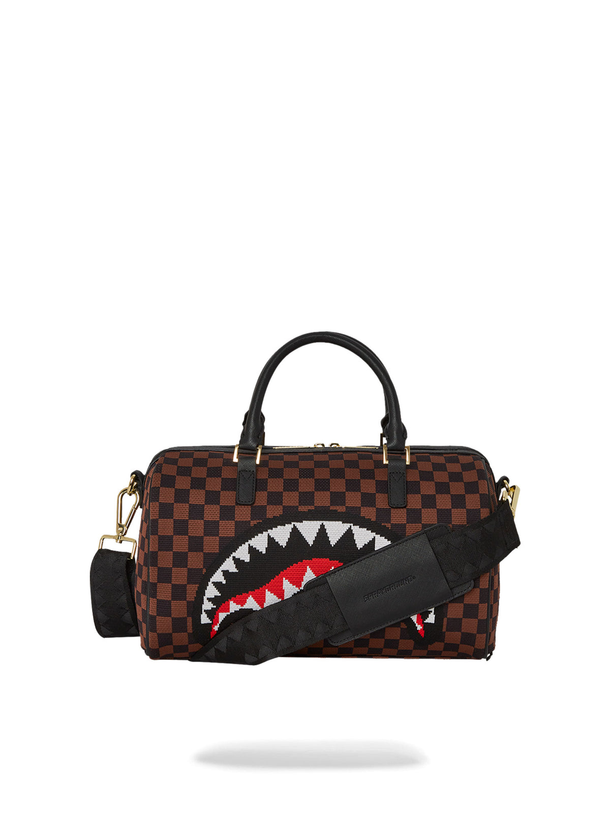 SPRAYGROUND KYOTOKNIT SHARKS IN PARIS MINI DUFFLE