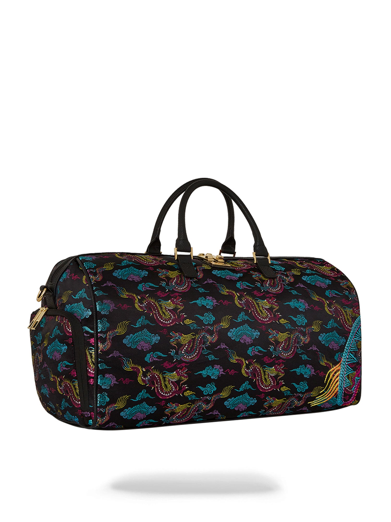 SPRAYGROUND EMBROIDERED DRAGONS DUFFLE
