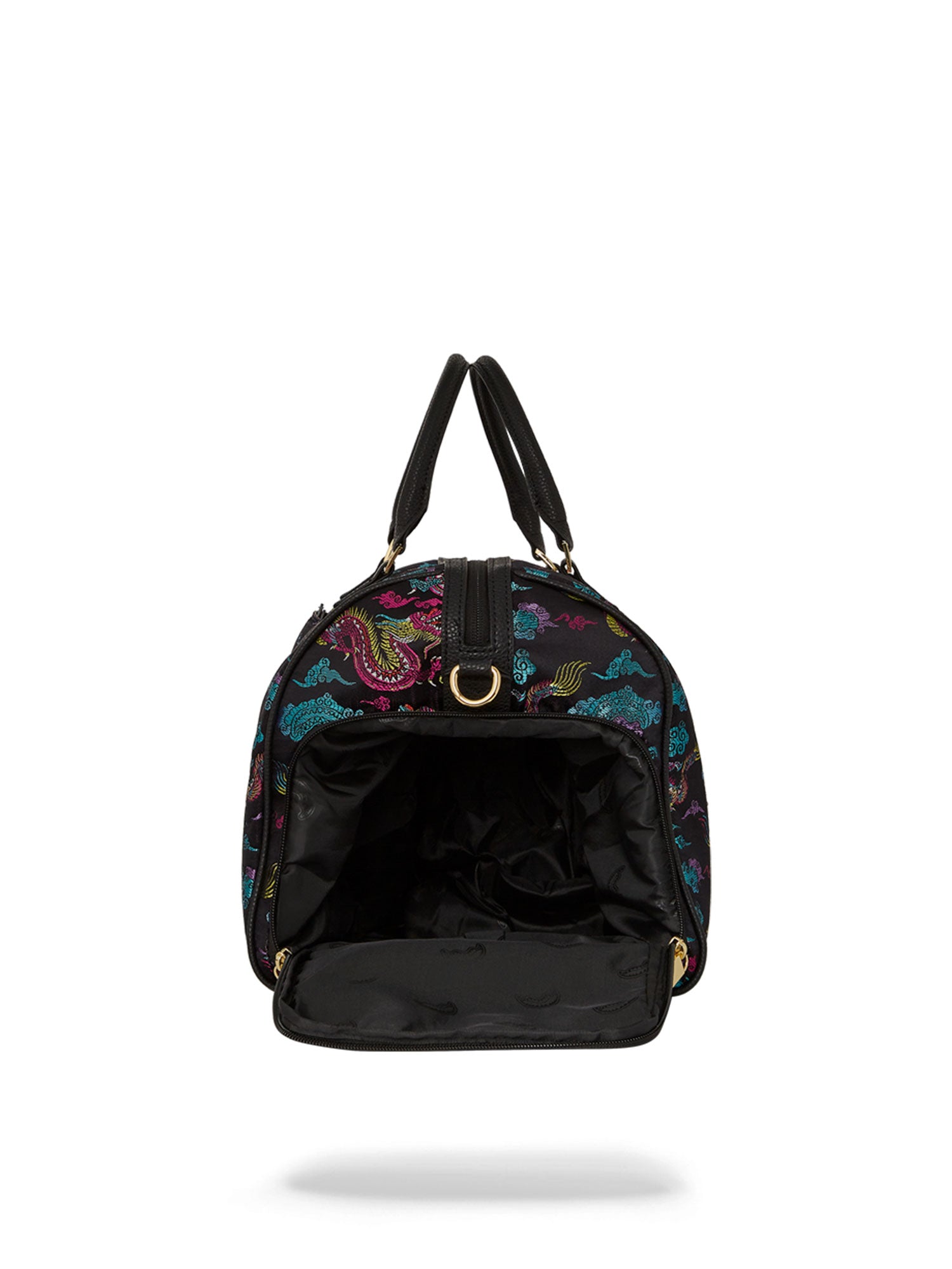 SPRAYGROUND EMBROIDERED DRAGONS DUFFLE