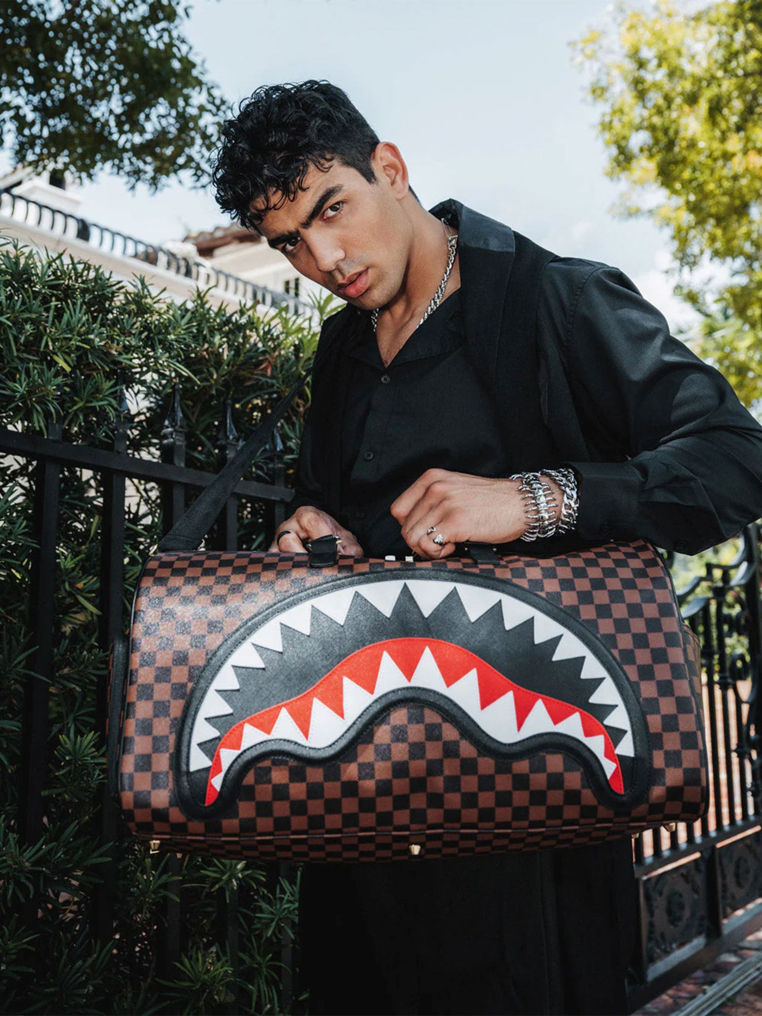 SPRAYGROUND SAWTOOTH SHARKS IN PARIS DUFFLE