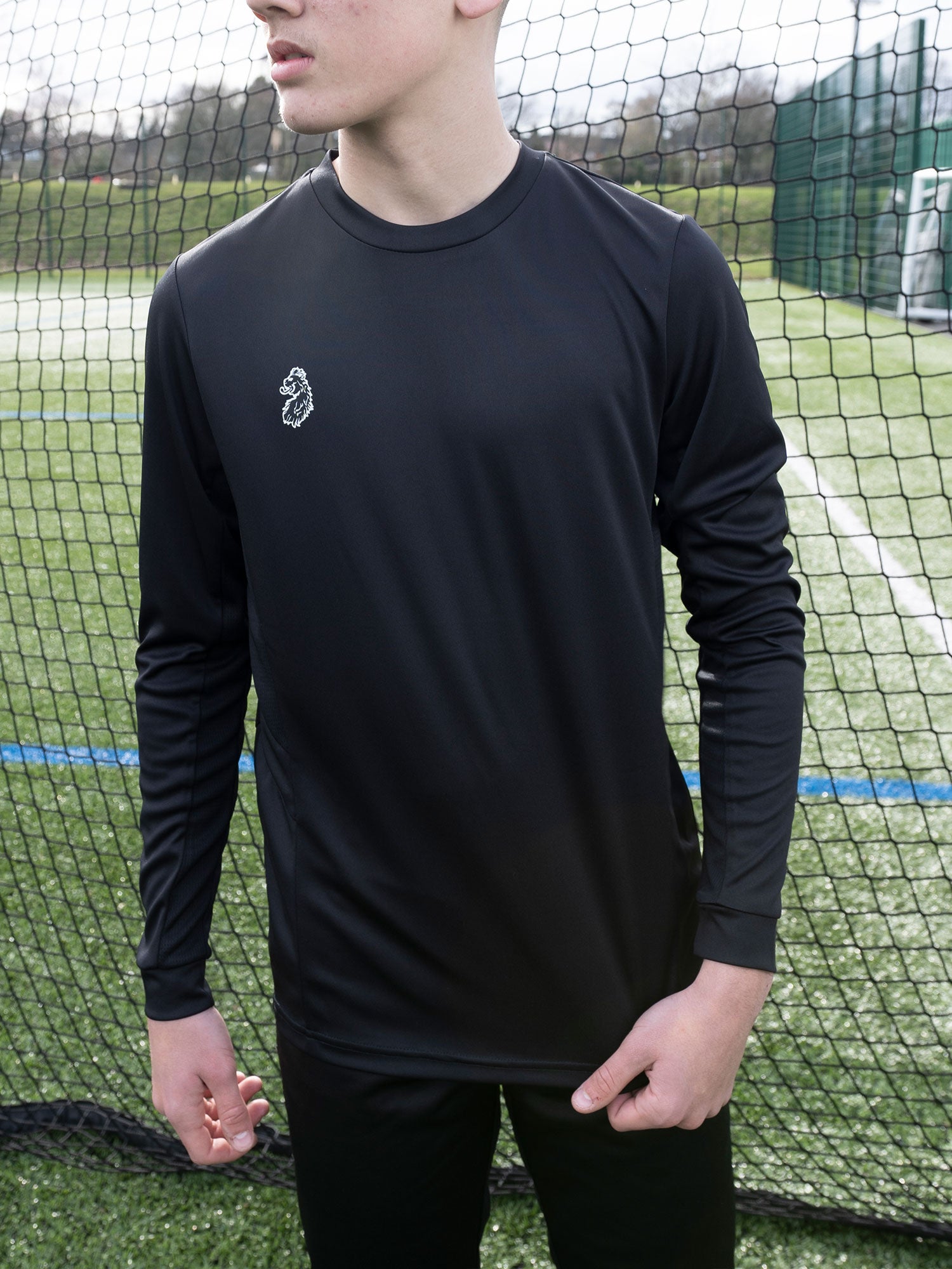 LS HYBRD TEE JUNIOR PERFORMANCE LONG SLEEVE T-SHIRT