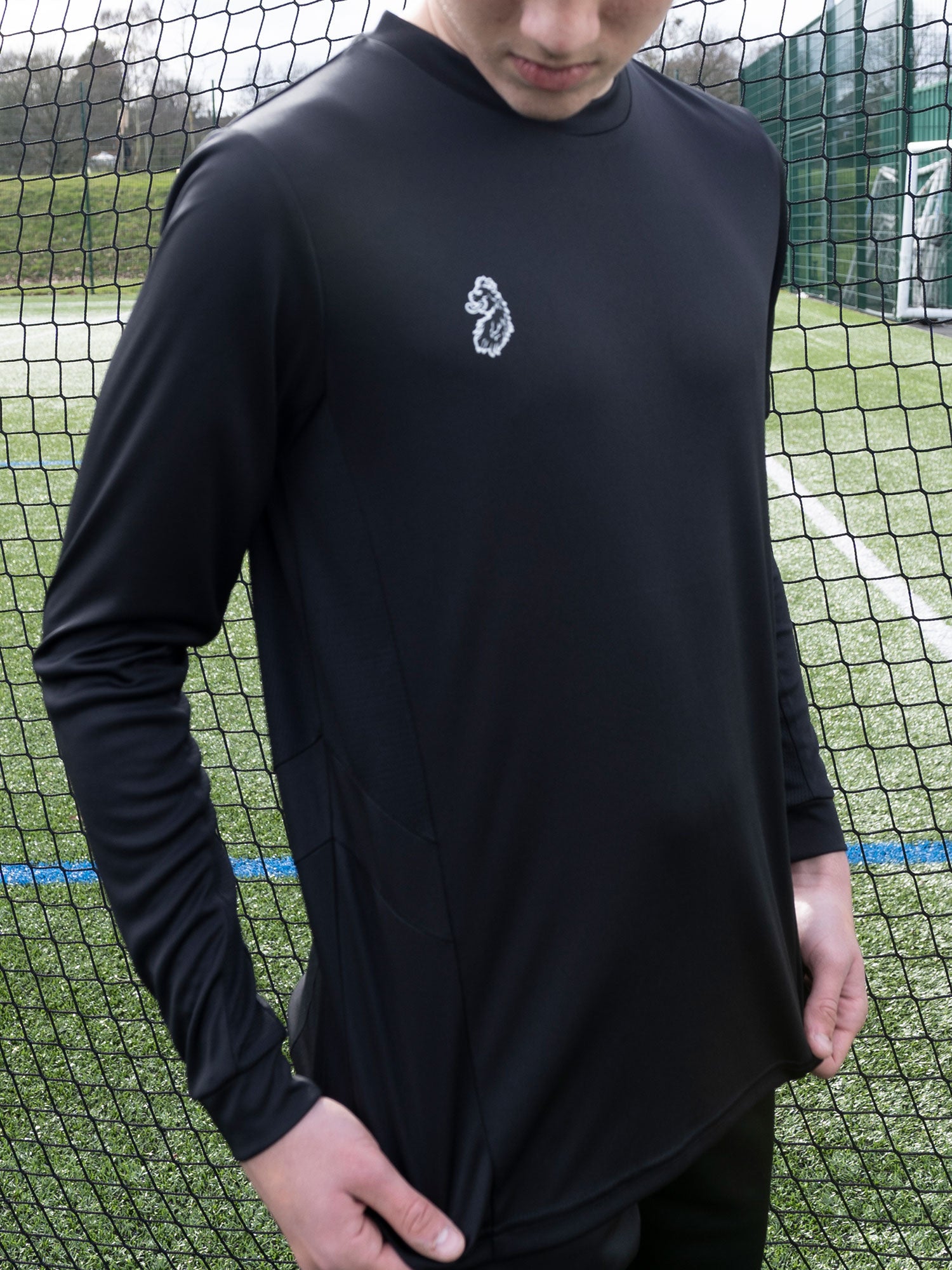 LS HYBRD TEE JUNIOR PERFORMANCE LONG SLEEVE T-SHIRT