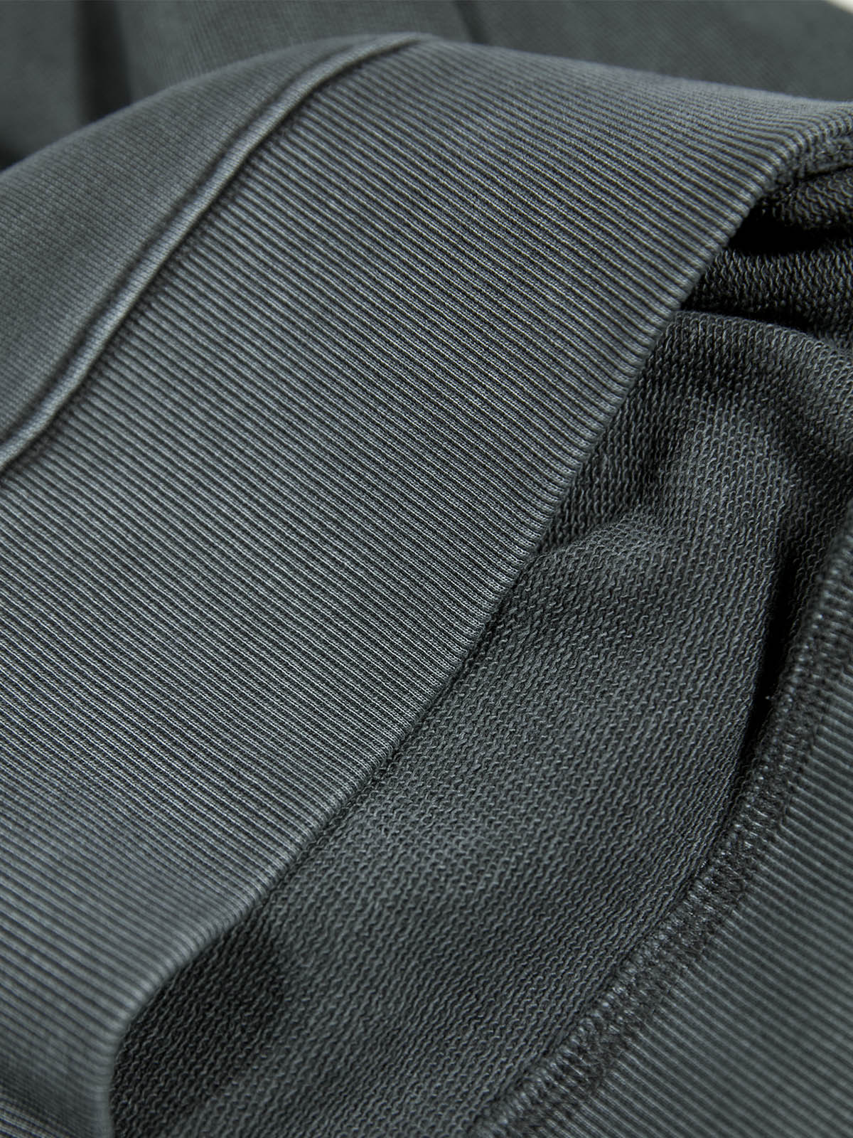 Cassel Dyed Crew Sweatshirt - Charcoal