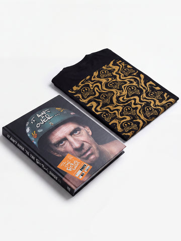Fatboy Slim Book (Signed Copy) & T-Shirt Bundle