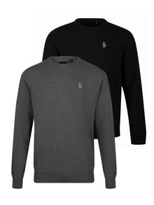  GERARD 3 KNITTED JUMPER 2-PACK