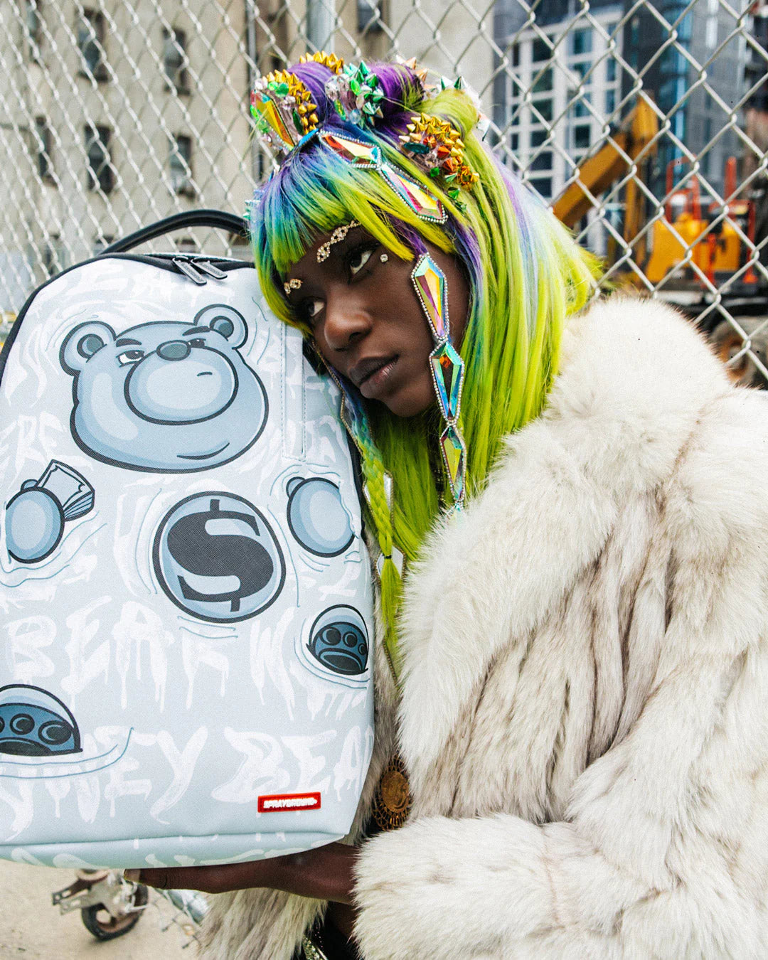 SPRAYGROUND MONEY BEAR CHILLTIME BACKPACK