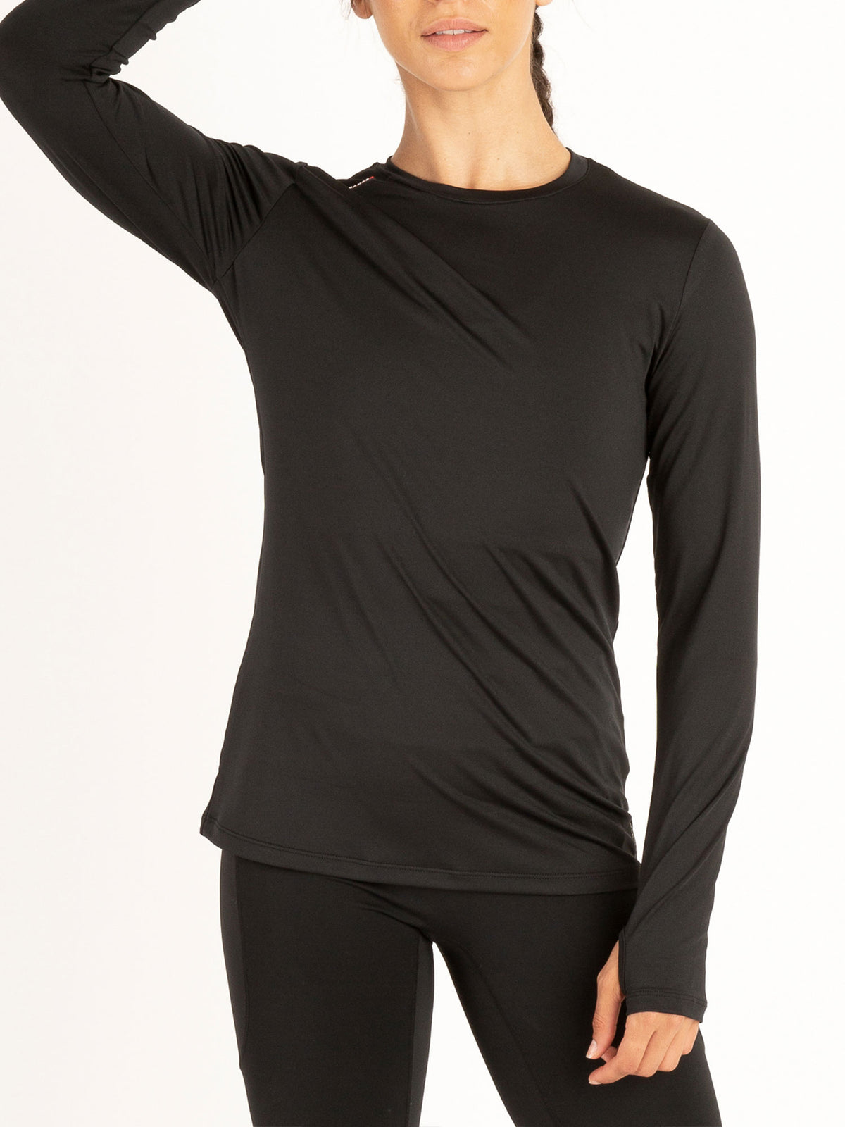 WOMENS LONG CORE LONGSLEEVE GYM T-SHIRT