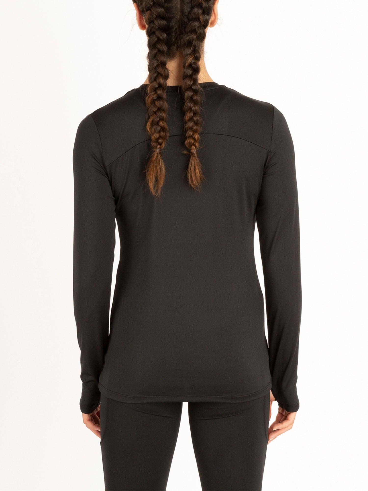 WOMENS LONG CORE LONGSLEEVE GYM T-SHIRT