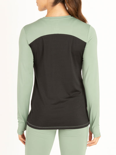 WOMENS LONG CORE LONGSLEEVE GYM T-SHIRT