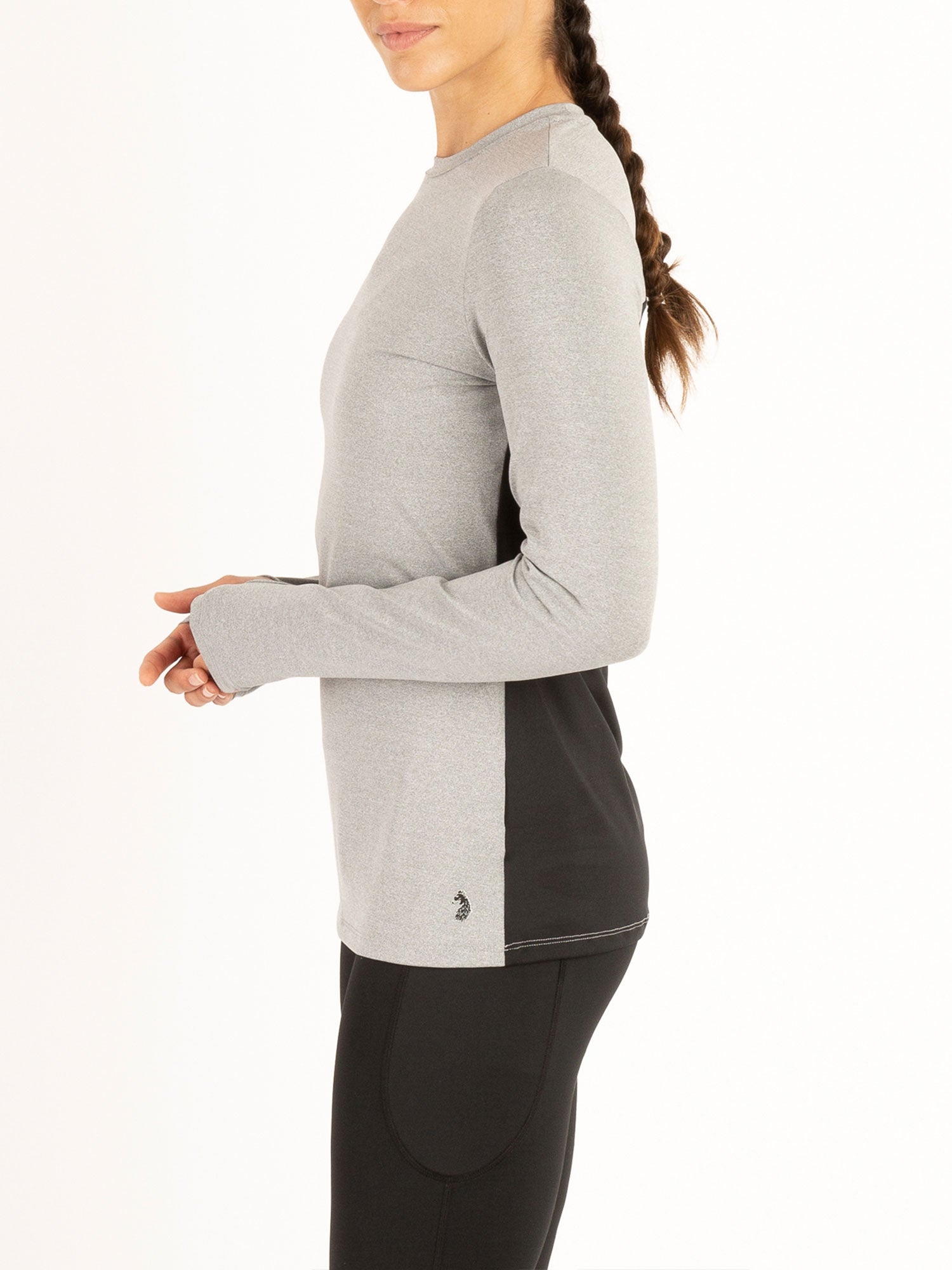 WOMENS LONG CORE LONGSLEEVE GYM T-SHIRT