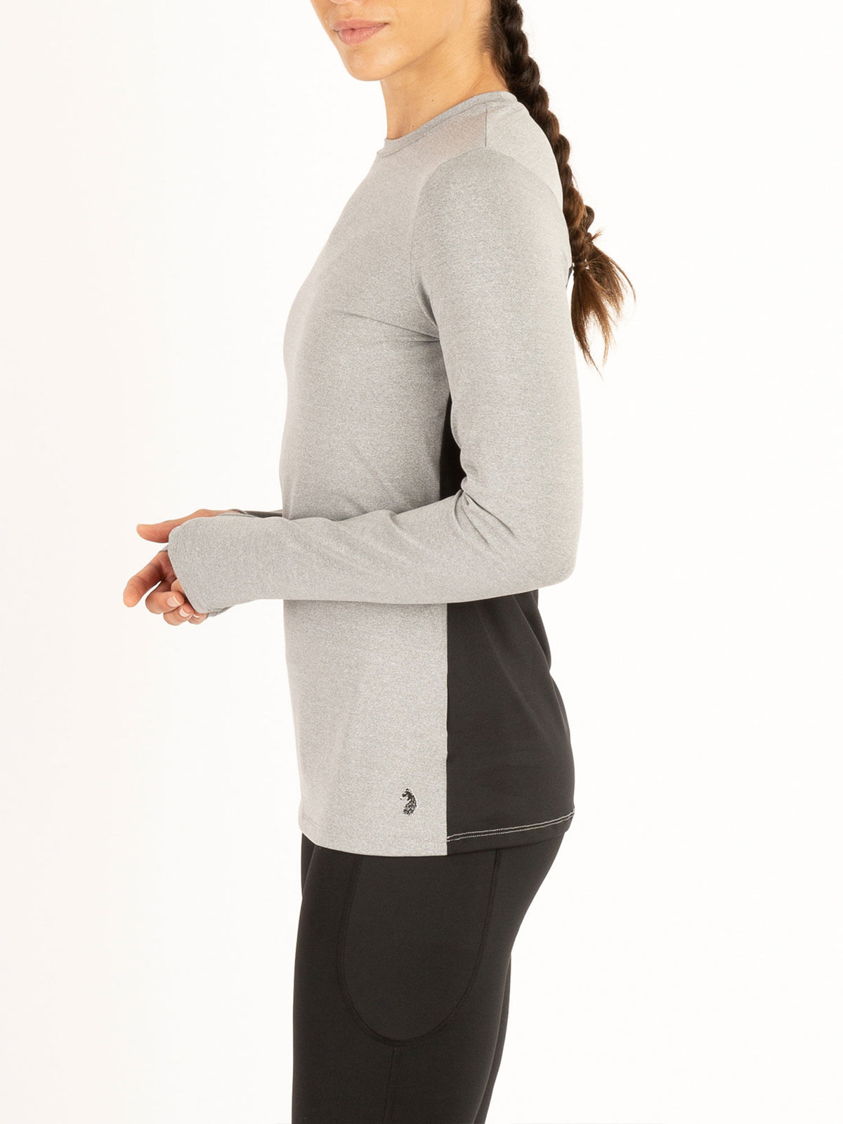 WOMENS LONG CORE LONGSLEEVE GYM T-SHIRT