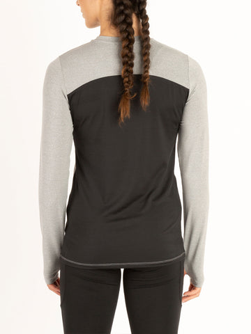 WOMENS LONG CORE LONGSLEEVE GYM T-SHIRT
