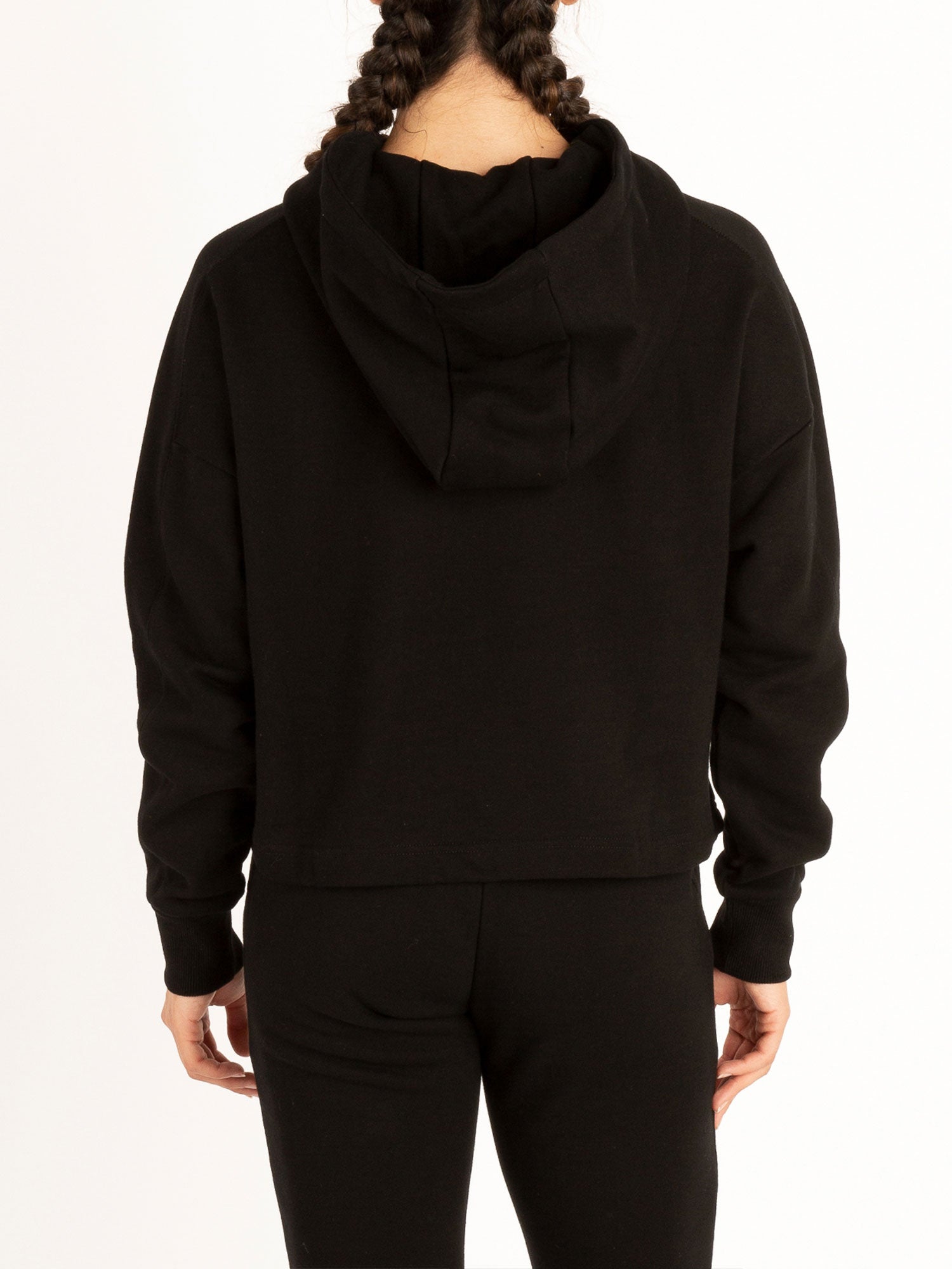 WOMENS COBRA CROPPED WORKOUT HOODIE