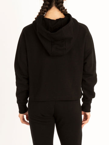 WOMENS COBRA CROPPED WORKOUT HOODIE