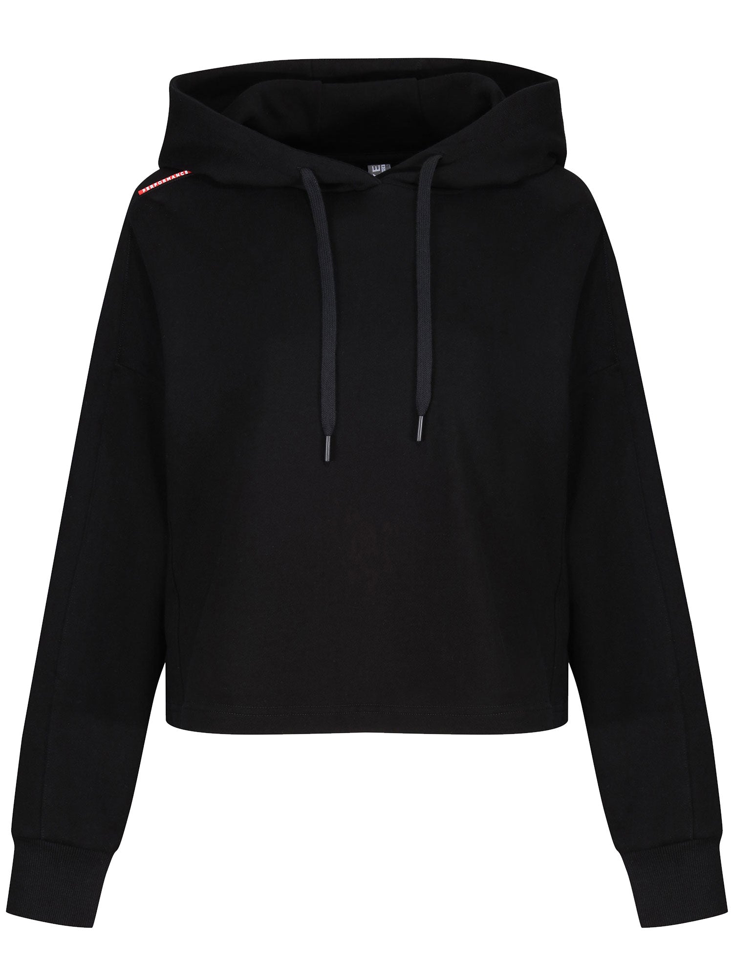 WOMENS COBRA CROPPED WORKOUT HOODIE