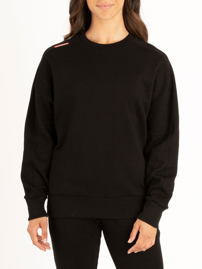 WOMENS RAISE WORKOUT OVERSIZED SWEATSHIRT