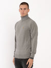 TURTLE NECK KNITTED JUMPER