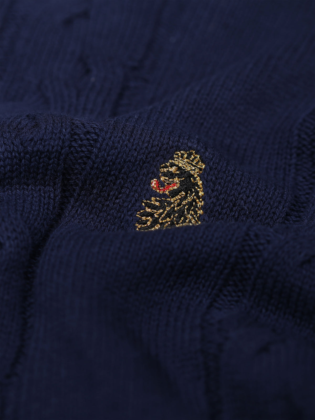 MORDEN KNITTED JUMPER - Navy B