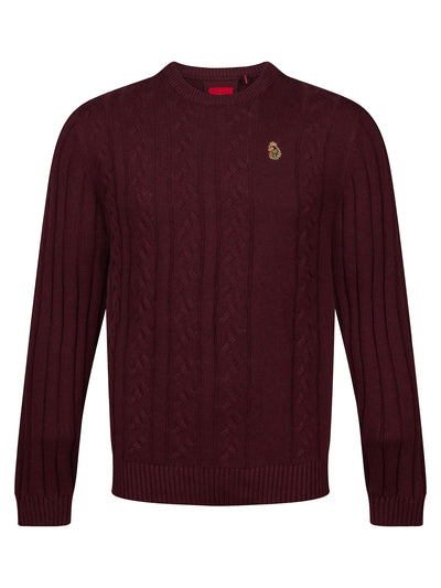 MORDEN KNITTED JUMPER - Shiraz B