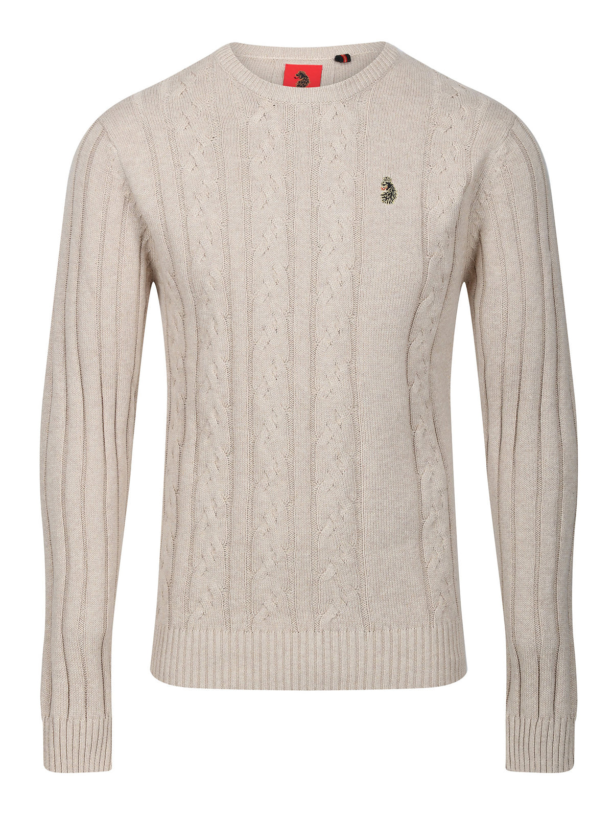 MORDEN KNITTED JUMPER - Stone B