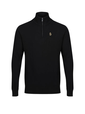 Men's black jumper.