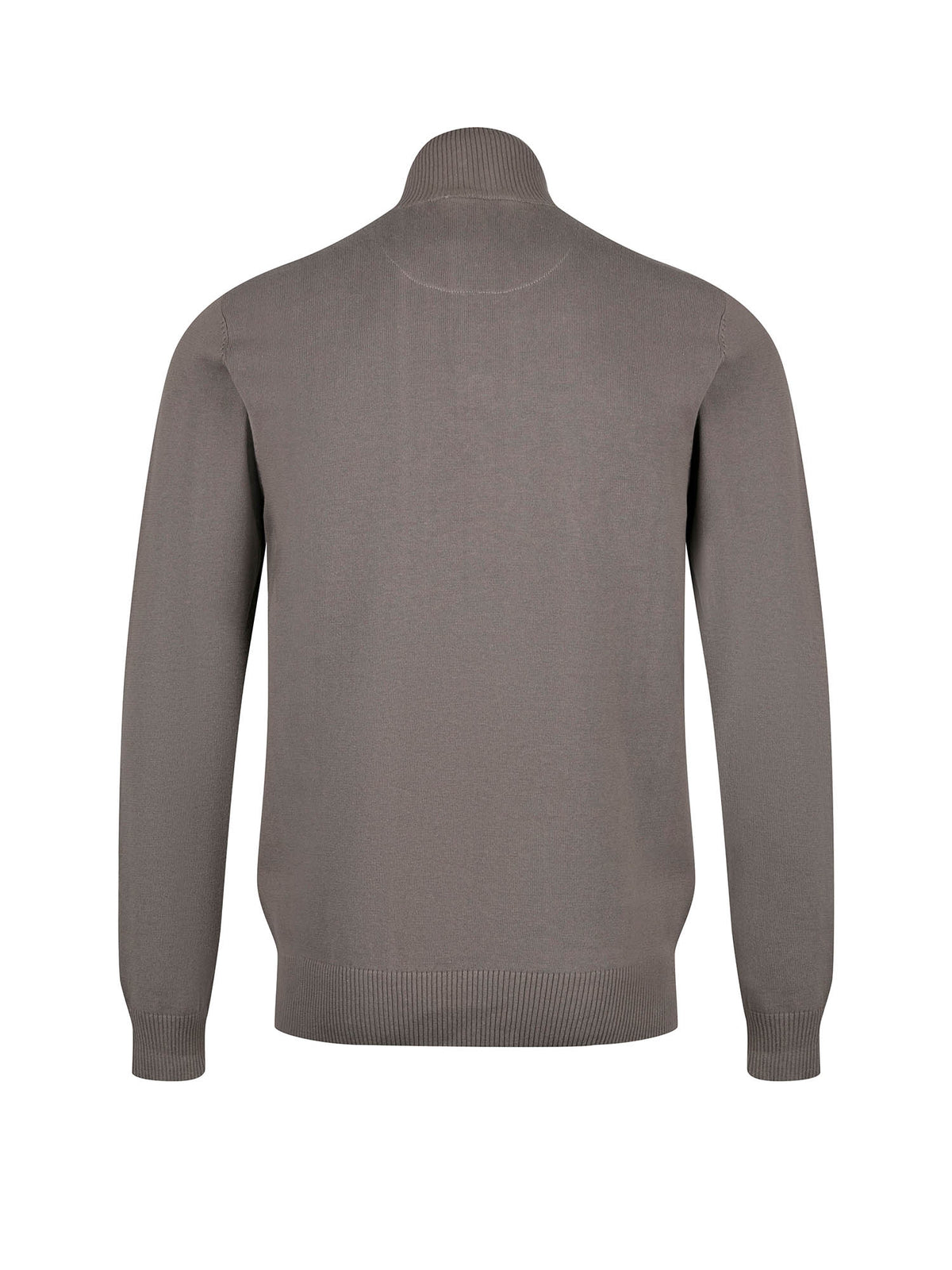 PRETENDER QUARTER ZIP KNITTED JUMPER