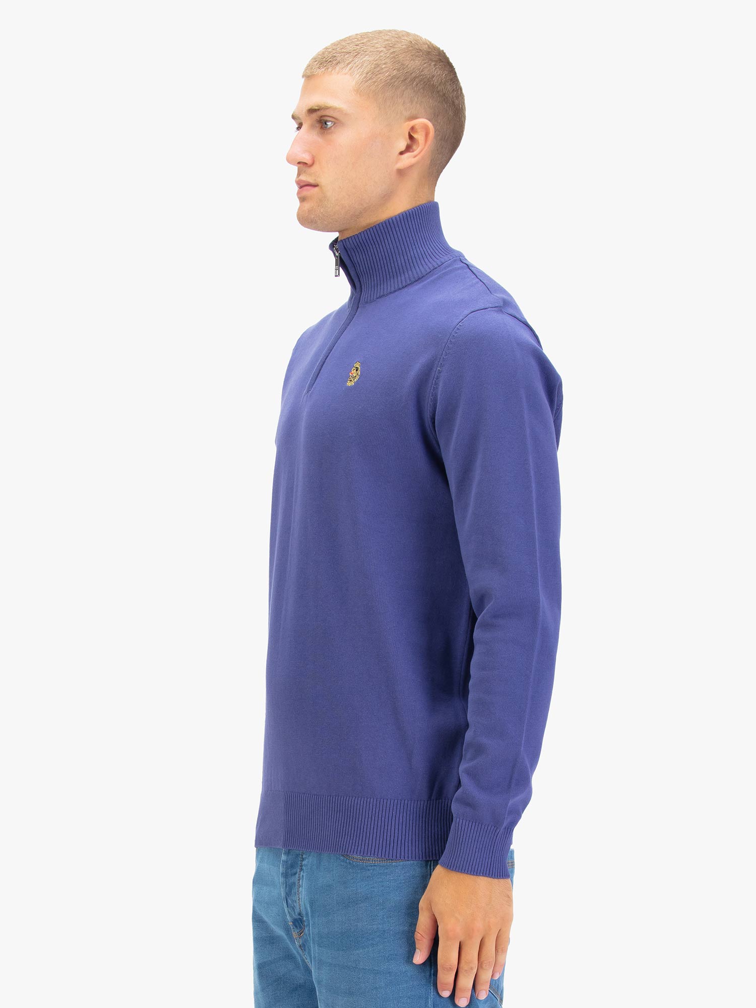 PRETENDER FUNNEL NECK KNITTED JUMPER