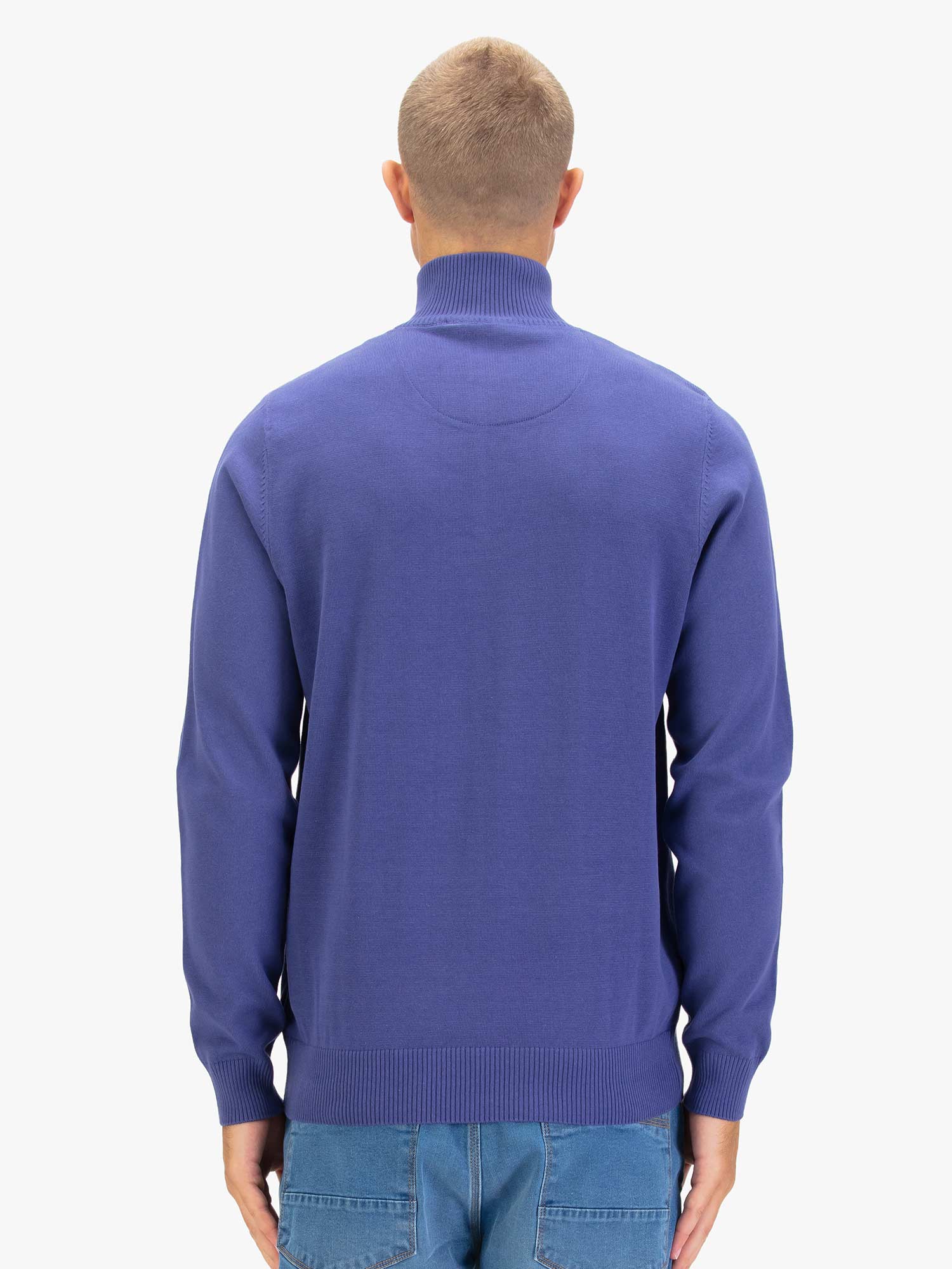 PRETENDER FUNNEL NECK KNITTED JUMPER