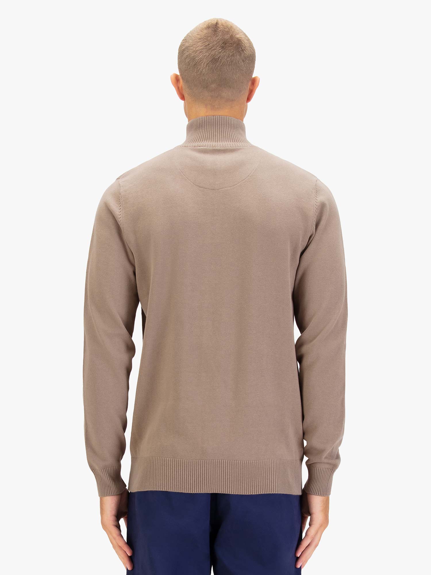 PRETENDER FUNNEL NECK KNITTED JUMPER