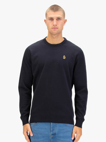 Men's black jumper.