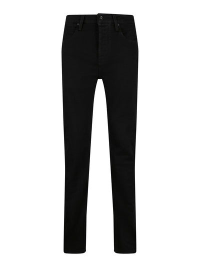 FREDDIE FAST STRAIGHT LEG BLACK JEANS