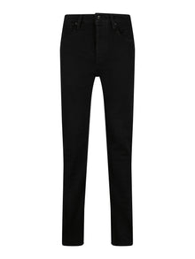  FREDDIE FAST STRAIGHT LEG BLACK JEANS