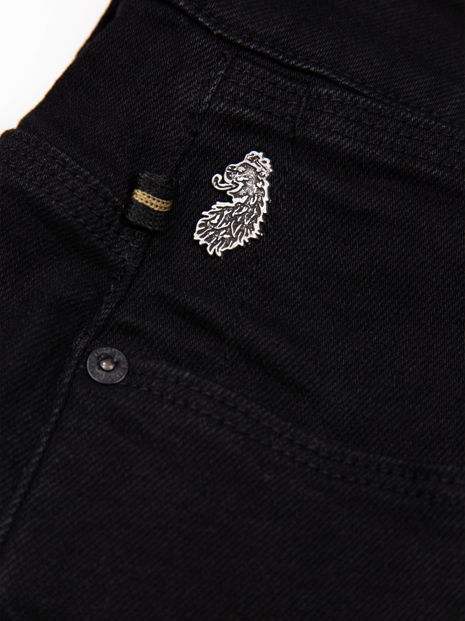 FREDDIE FAST STRAIGHT LEG BLACK JEANS