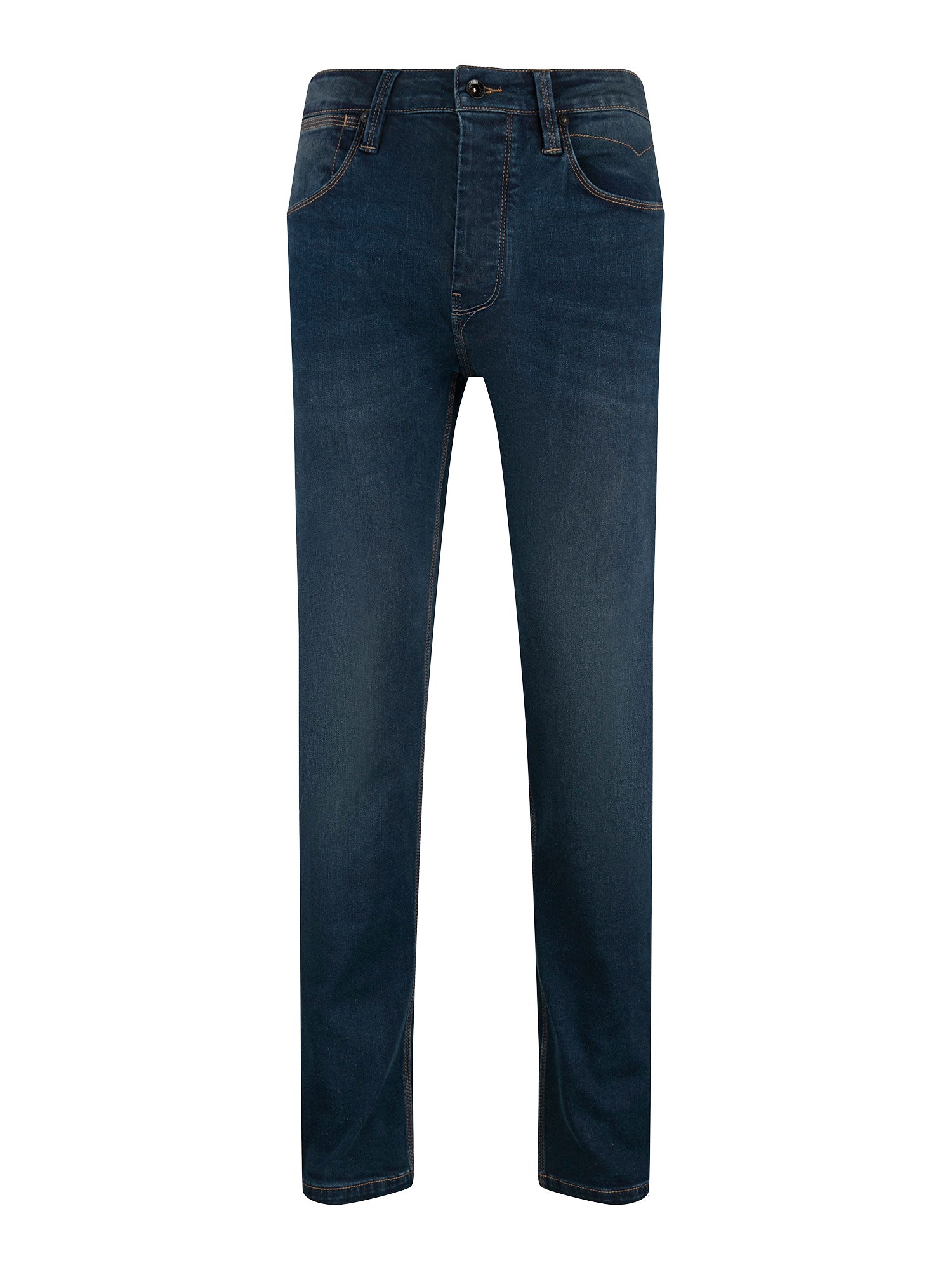 FREDDIE FAST STRAIGHT LEG DARK BLUE/BLACK JEANS