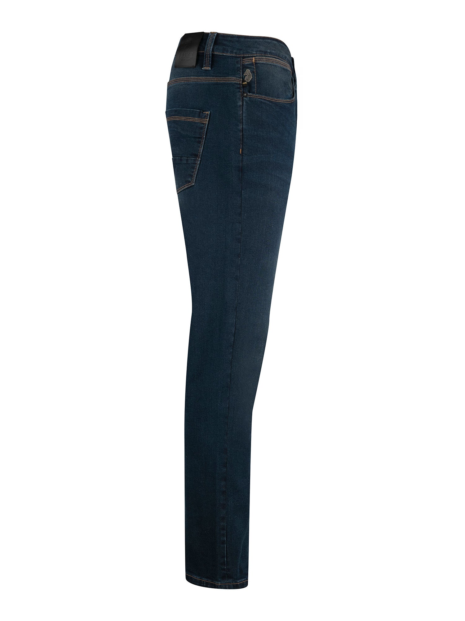 FREDDIE FAST STRAIGHT LEG DARK BLUE/BLACK JEANS
