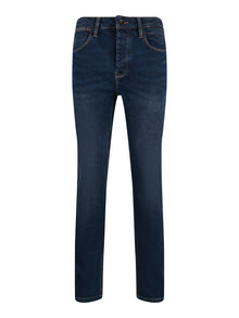  FREDDIE FAST STRAIGHT LEG BLUE WASH JEANS